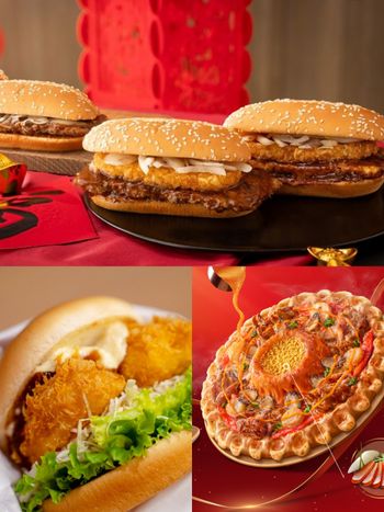 2026過年必吃速食新品推薦！必勝客「軟殼蟹鮑魚比薩」超奢華、摩斯海老雙蝦堡套餐再送紅包袋！