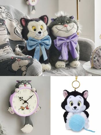 迪士尼2026貓之日限定周邊也太萌！巨大魯斯佛玩偶、費加洛玩毛線球吊飾、搖尾巴貓咪時鐘全都太欠買！