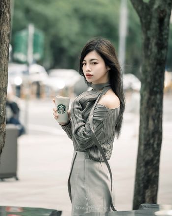 冬季穿搭｜不穿白色系也有空靈感｜空靈甜系