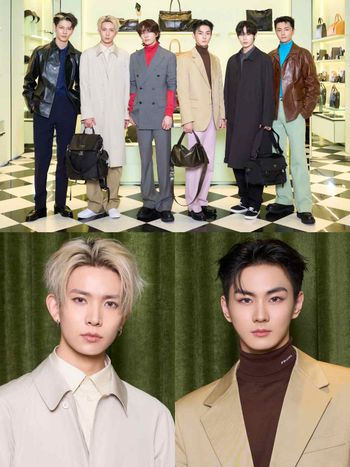 ENGENE今天好幸福！ENHYPEN降臨PRADA微風南山開幕活動！男神們邊走邊飯撒、太寵粉了！