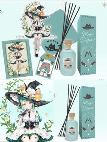 人氣VTuber真理果打造「魔法香氛擴香」！果果親自參與調香，結合輕盈茶香＋沉穩木質，透明花果茶香氣超療癒！