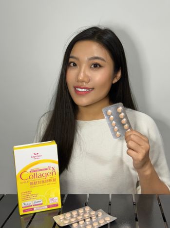 膠原蛋白＋穀胱甘肽｜Angel Lala天使娜拉 榖胱甘肽膠原錠 讓自己慢慢回到細緻亮澤✨ 