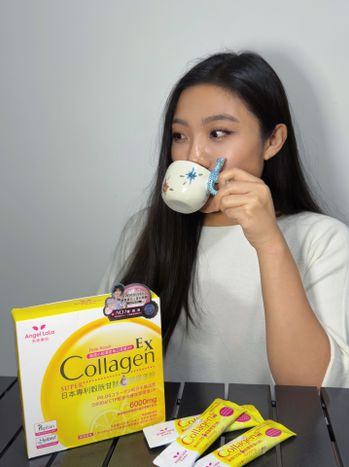 Angel Lala天使娜拉 膠原蛋白粉｜檸檬EXC皙穀胱甘肽膠原粉是我日常派愛美的安心選擇❣️          