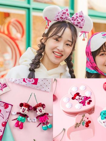 2026東京迪士尼最新必買周邊小物！超可愛「櫻桃米奇米妮鑰匙圈、櫻桃蝴蝶結米妮髮箍」全都想要！