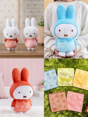 粉絲終於等到！超可愛米飛兔TAITO賞「紅色小花洋裝米飛玩偶、手提袋、絨毛吊飾」這天開抽！