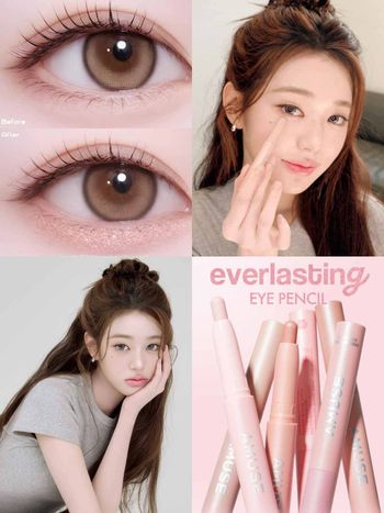 韓女臥蠶畫法又變了？！張員瑛同款純欲小貓電眼全靠AMUSE「這支」，一筆完成臥蠶、打亮、腮紅，雙眼有神又立體！