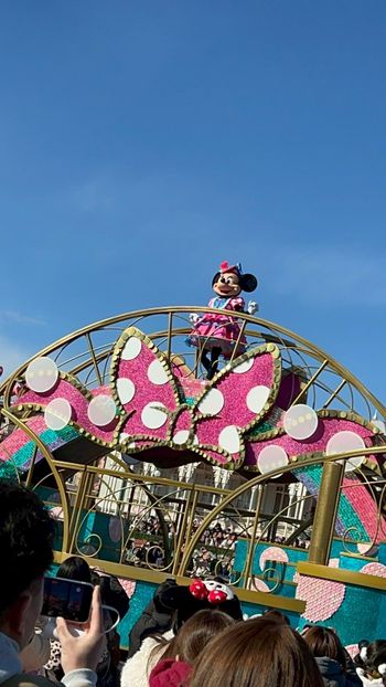 分享我的迪士尼快樂，米妮遊行必看.ᐟ.ᐟ