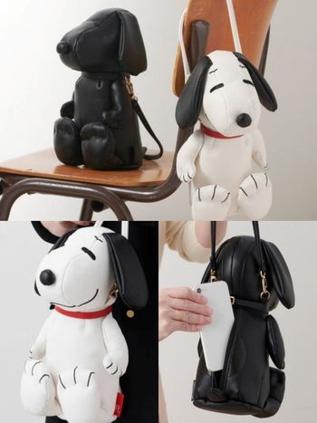 是一整隻史努比！日本包包品牌Rootote推出「真實版史努比」包包、直接把寶寶揹著走！