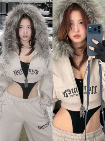 Momo超辣穿搭全網瘋狂！「危險深V連體衣」凹凸有致好身材、不愧是美胸女神代表！