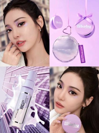 aespa寧寧不浮粉底妝公式！媚比琳「超持妝柔霧寶寶氣墊」重磅登場，搭配脆友激推定妝噴霧，打造零毛孔原生柔嫩肌！