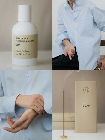 脆友熱議史上最乾淨皂香！Perfumer H攜手英設計品牌，把「白襯衫」變成香水，原來《SOAP皂》就是麝香香氛天花板！