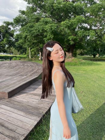 陽光落在臉上的那一刻☀️