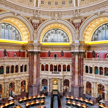 【美國-Washington】世界最美圖書館之一 │ 世界最大圖書館巡禮 │ Library of Congress