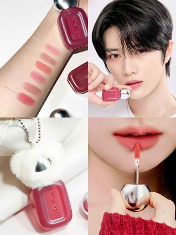 鎖頭唇釉出新招？！韓女瘋搶「熊熊唇釉吊飾」回歸，秋冬必擁有花瓣絲絨唇釉，TXT崔杋圭同款無花果奶茶色、太顯白！