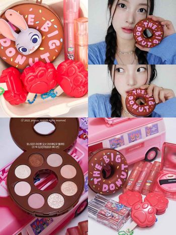 彩妝品化身童話故事！TONYMOLY「動物方城市」聯名彩妝登場，甜甜圈八色眼影、動物掌唇頰霜...，可愛受不了！