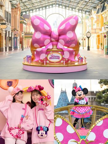 東京迪士尼「米妮主題樂園」回來了！超可愛「巨大蝴蝶結裝置、限定愛心米妮周邊」亮點一次看！