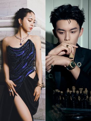 看不出來差20歲！？蔡依林、吳磊在寶格麗活動合體！頂級珠寶、腕錶加持女神閃閃發光！