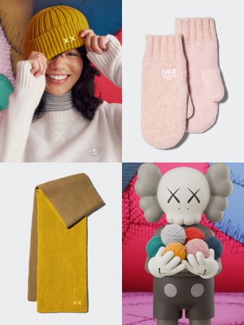 UNIQLO X KAWS聯名回來了！冬天專屬「毛衣、手套、毛帽」太好看！XX標誌都想入手！