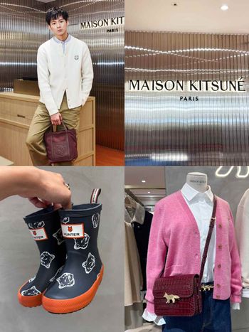 韓星愛牌Maison Kitsuné小狐狸又來搶錢！秋冬上新超欠買、「小狐狸外套」可愛到想擁有！