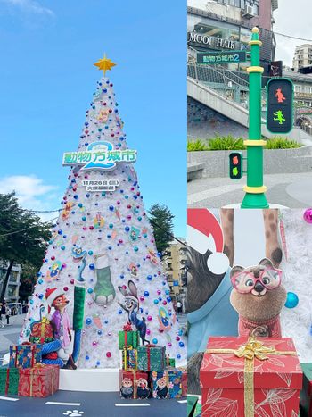 2025聖誕節必拍「動物方城市2聖誕樹」！雪白聖誕樹+狐狸紅綠燈太欠拍、新角色矮袋鼠也現身！