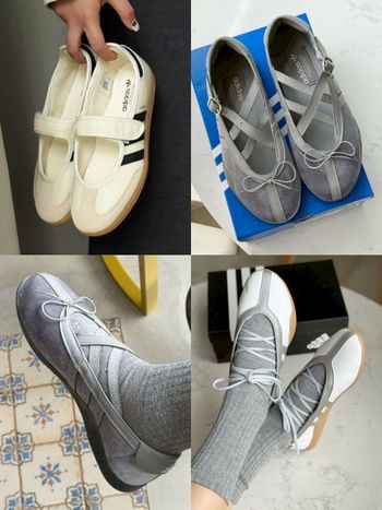 愛迪達又來放火！4大新爆款「芭蕾瑪莉珍鞋」推薦！Samba奶油新色超美、這雙韓妞都在瘋！