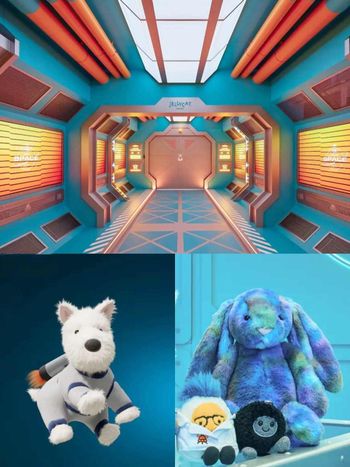 Jellycat太空主題快閃店在首爾！超可愛限定「太空人狗狗、銀河色系兔兔、科學家水煮蛋」全都太想買！