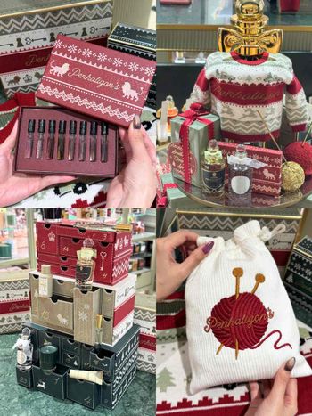 潘海利根「夢幻毛衣」聖誕主題！2025倒數月曆穿上針織衫，LUNA淡香水、黑玫瑰淡香精、錫蘭紅茶香氛蠟燭...全在裡面！