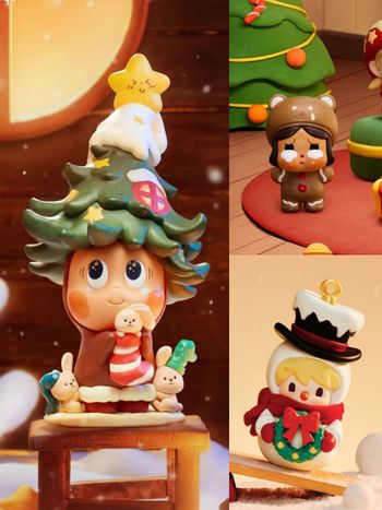 2025聖誕節限定泡泡瑪特必買新品推薦！「聖誕樹星星人公仔、麋鹿LABUBU小萌粒」全都Q翻！