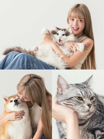 從浪LIVE直播到球場，「樂天音樂才女」黃禹菡和三隻小室友的甜蜜大直擊！