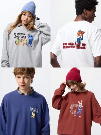 UNIQLO 《動物方城市》聯名登場！哈茱蒂、胡尼克、樹懶快俠全員回歸！可愛爆擊讓人每件都想收！