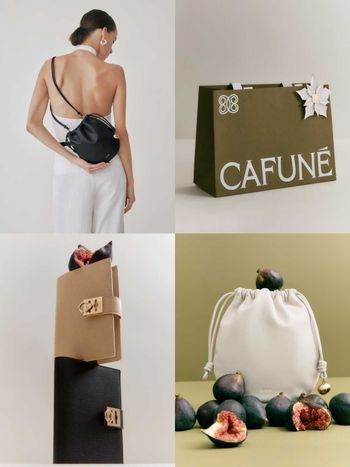 來挑聖誕禮物了！質感女孩愛牌Cafuné上新品「月牙包、護照夾」夢幻登場！快閃店還可手繪英文縮寫！