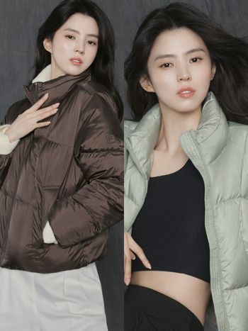 羽絨外套穿搭還是得看韓韶禧！FILA韓國爆款「低飽和羽絨外套」不臃腫又超時髦！