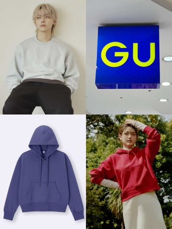 秋冬少不了衛衣！GU全新百元大學T得包色！&TEAM王奕翔、EJ搶先演繹形象廣告！