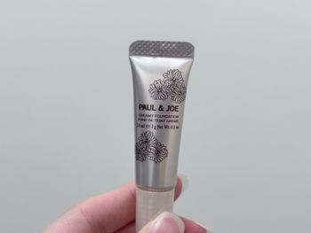 PAUL & JOE「糖瓷珍珠粉底霜 SPF30 PA++」-201試用