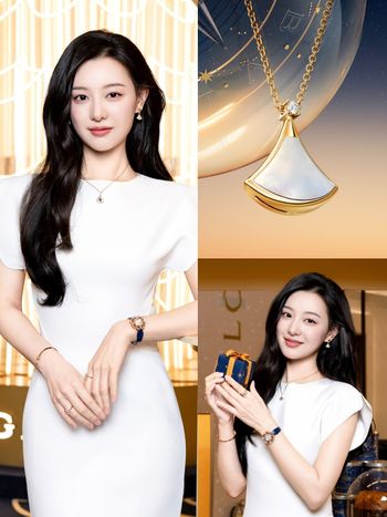 金智媛是「人間鑽石」無誤！現身寶格麗活動美到在發光！同款「小扇子項鍊」值得一生收！