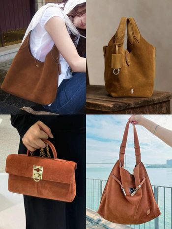 今年必收一咖！5款溫柔系「輕奢麂皮包」推薦！COACH布魯克林、Polo菜籃包通通上榜！