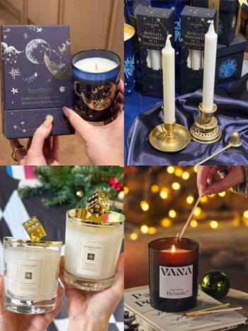 2025年末節日的味道！「美食調」聖誕香氛蠟燭盤點，飄出薑餅、焦糖蘋果、可可與烤堅果的香氣！