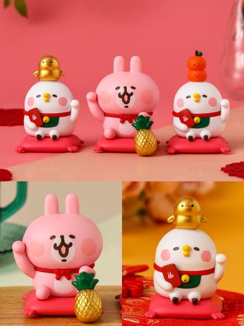 史上最萌開運小物！7-11開賣超可愛卡娜赫拉招財公仔、「鳳梨兔兔&金雞P助」不收一組會後悔！