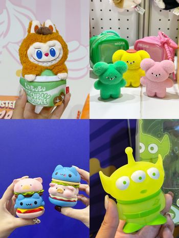 2025台北玩具展必逛懶人包！全台首賣泡泡瑪特「LABUBU三明治小包」、芥末熊新品好買到出不來！