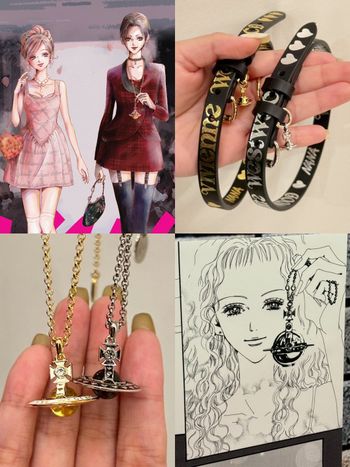 Vivienne Westwood聯名《NANA》終於來了！「土星項鍊、戒指、打火機」漫畫名場面神還原！
