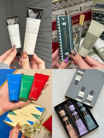 2025聖誕護手霜禮盒瘋搶榜！Jo Malone、LE LABO、SABON、Aesop超人氣香氣一次收藏！