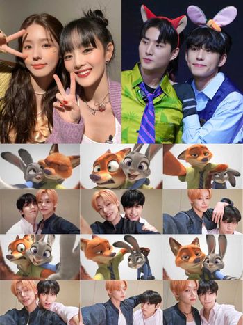 《動物方城市2》掀熱潮！盤點真人版「狐兔CP」韓星組合！秀彬＆然竣尼克茱蒂挑戰爆火，薇娟Minnie相愛相殺太可愛！