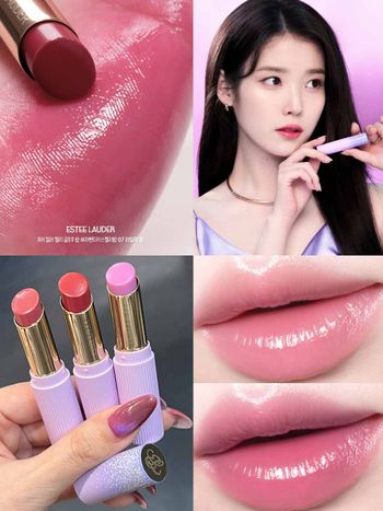 2025冬季必收IU同款潤唇膏、氣墊粉餅！ 雅詩蘭黛「韓系仙氣冰透紫」妝容 ，預約量身訂製「韓系微整級」彩妝體驗！