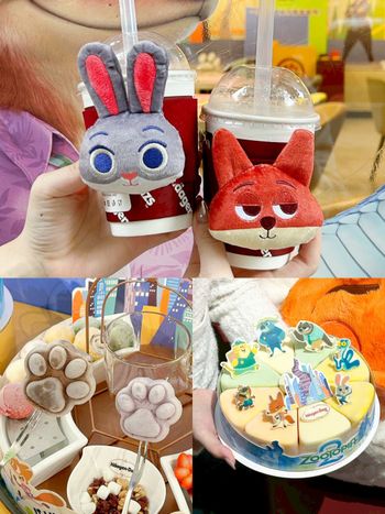 哈根達斯跟《動物方城市2》聯名了！Q翻巧克力奶昔+絨毛尼克杯套太欠買、還有腳掌冰淇淋火鍋要吃！