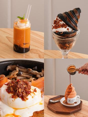 台北人氣咖啡廳LOST and Found冬季新品開賣！宜可頌聯名「泰奶阿芙佳朵、冰芯千層泰奶塔」太欠吃！