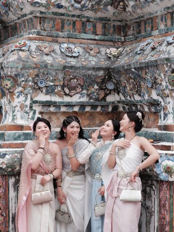 曼谷｜泰服就是要跟女生朋朋一起拍📷💕