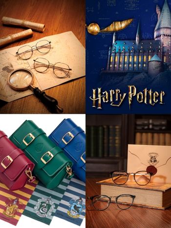 哈利波特粉快看！ OWNDAYS推出《哈利波特》聯名眼鏡！葛來分多眼鏡必收、竟然有石內卜款！？
