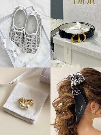 女生收到會尖叫！精選20款「Dior年末小禮物」清單！耳環、皮帶最熱門，千元絲巾超好入手！