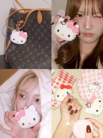 無嘴貓風潮來襲！Forment第二波HELLO KITTY固體香膏聯名登場，掛包包真的被萌暈！抹上就是行走的香香公主！