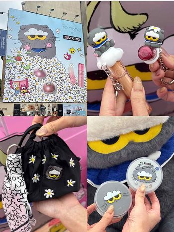 不飛韓國也買得到！rom&nd攜手ZO&FRIENDS限量聯名彩妝正式來台，雲朵貓ZOA氣墊粉餅、滿額贈都太萌了！